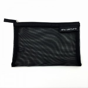 mesh cosmetic pouch