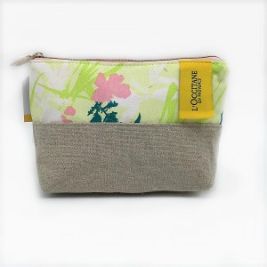 cotton cosmetic bag