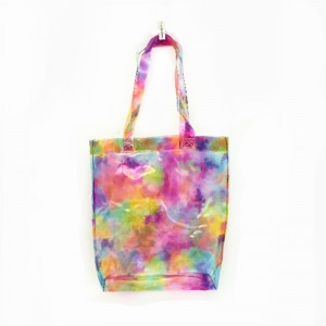shopping bag with bright color